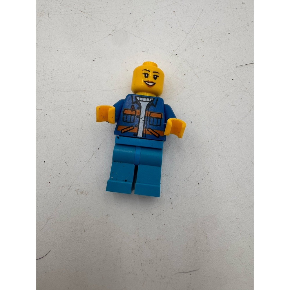 Lego City Minifigure Female Garbage Worker Mini Figure cty0958